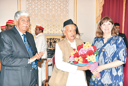 Visit to Raj Bhavan