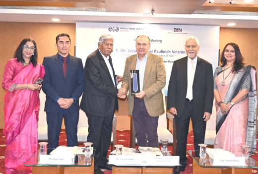 India and Peru close to signing free trade agreement, says H.E. Mr. Velarde